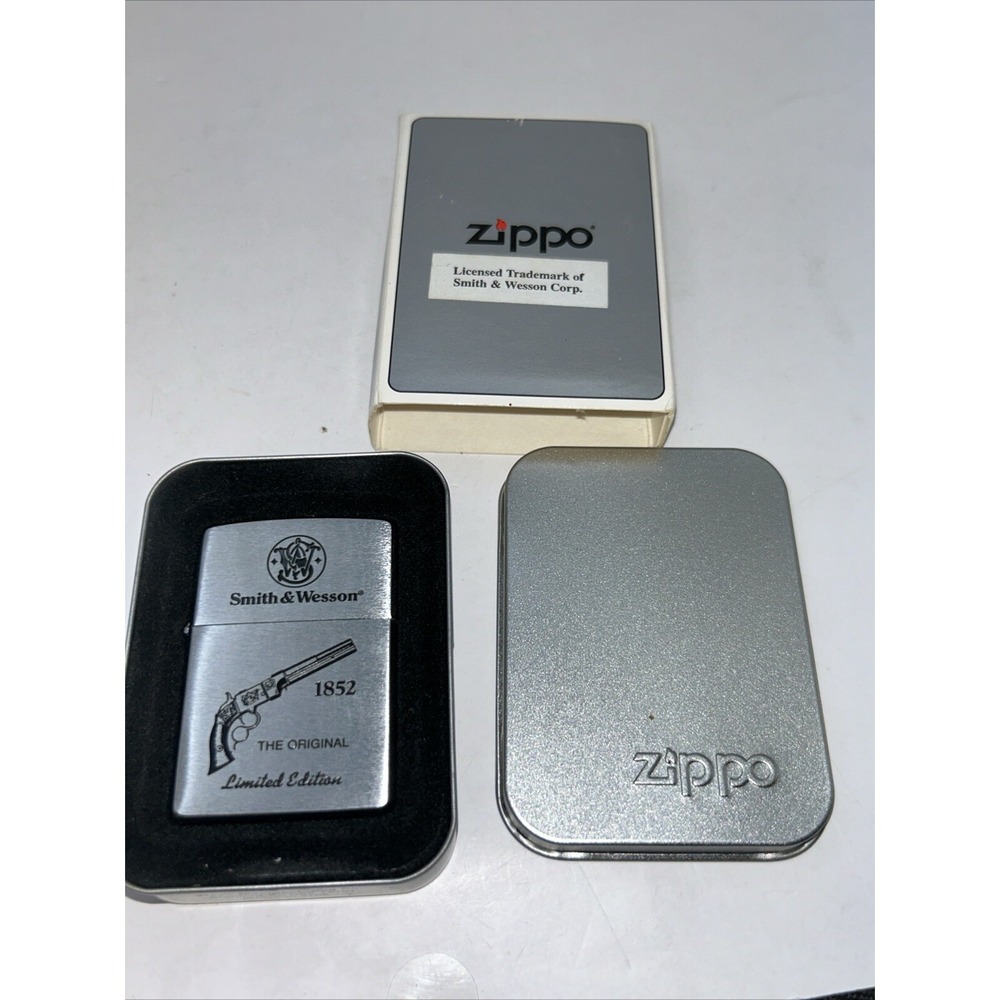 Limited Edition Smith &Wesson Zippo Lighter 1852 Original Limited Edition NEW